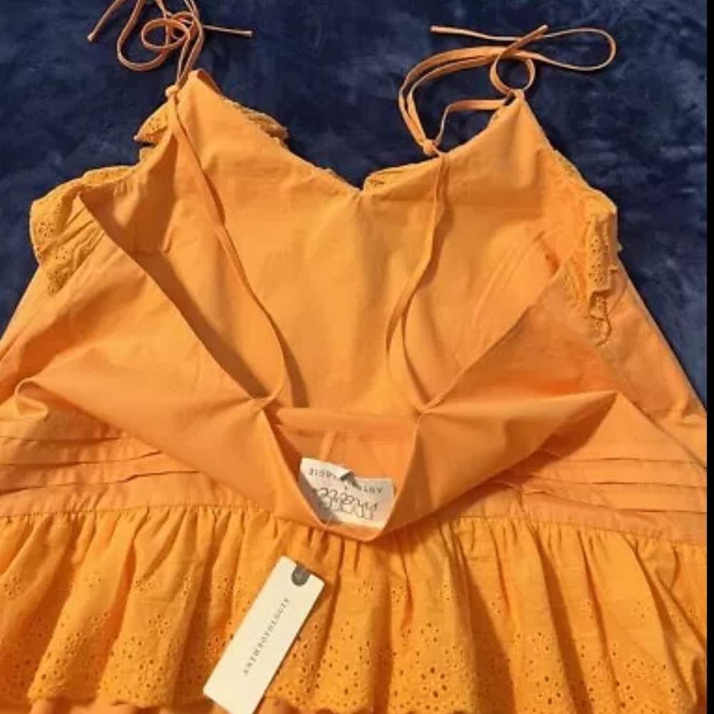 Anthropologie Tank Top Josephine Mare Mare Lg Eyelet Festival Beach Retro NWT - Picture 13 of 14